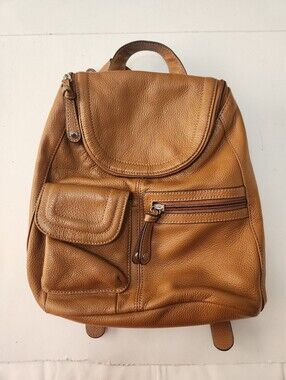 TIGNANELLO GENUINE LEATHER BACKPACK COLOR TAN